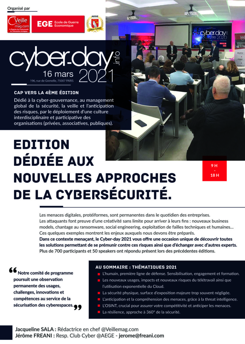 Plaquette présentation Cyber-day 2021