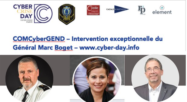 COMCyberGEND – Intervention exceptionnelle du Général Marc Boget – www.cyber-day.info