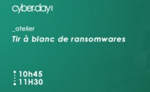 Tir à blanc de ransomwares